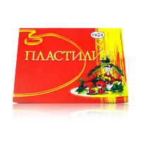 Russian 8 color box packing plasticine ZH-002